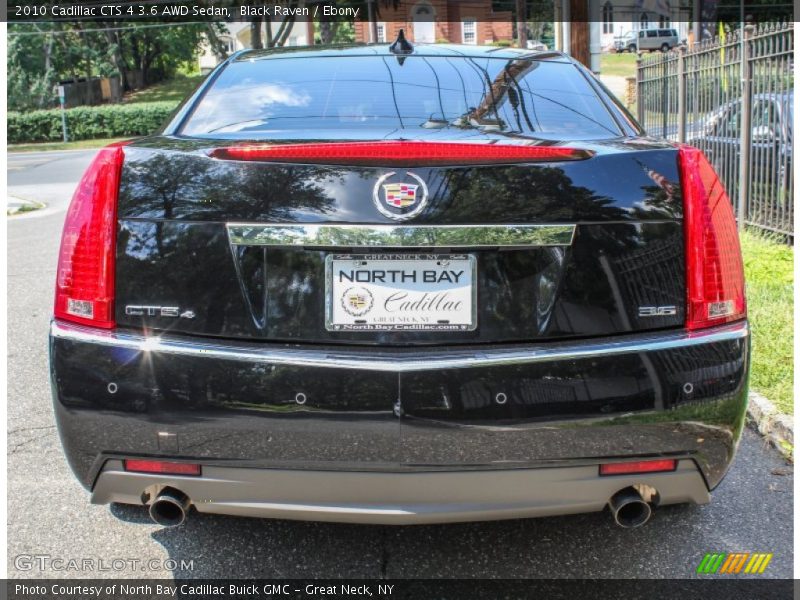 Black Raven / Ebony 2010 Cadillac CTS 4 3.6 AWD Sedan