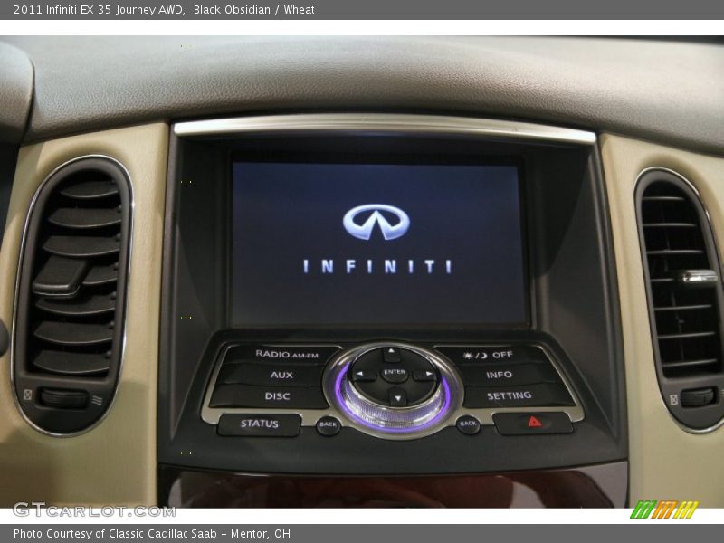 Black Obsidian / Wheat 2011 Infiniti EX 35 Journey AWD