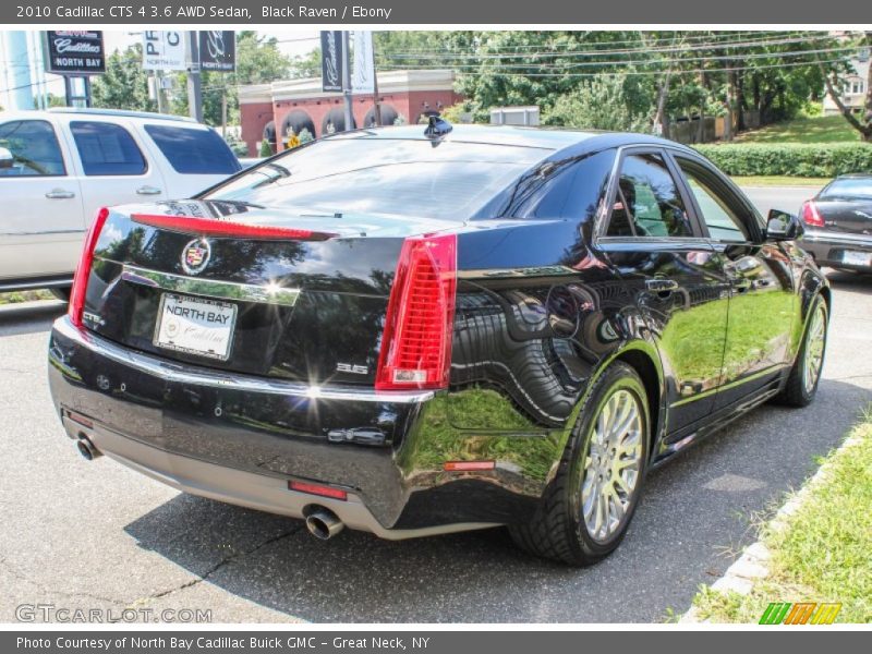 Black Raven / Ebony 2010 Cadillac CTS 4 3.6 AWD Sedan