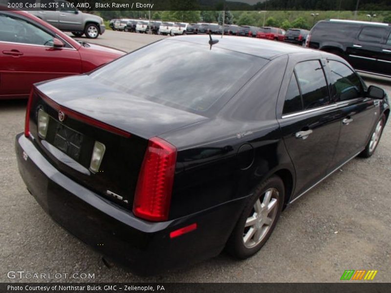 Black Raven / Ebony 2008 Cadillac STS 4 V6 AWD