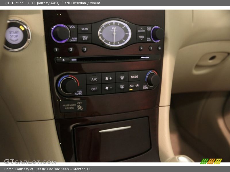 Black Obsidian / Wheat 2011 Infiniti EX 35 Journey AWD