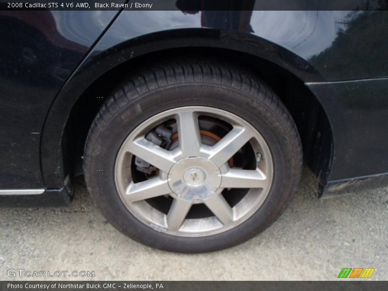 Black Raven / Ebony 2008 Cadillac STS 4 V6 AWD