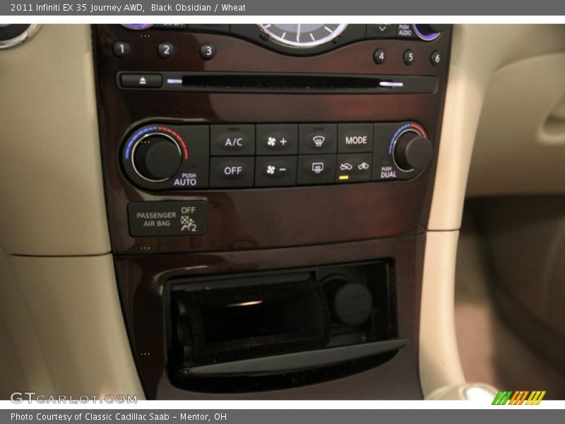 Black Obsidian / Wheat 2011 Infiniti EX 35 Journey AWD