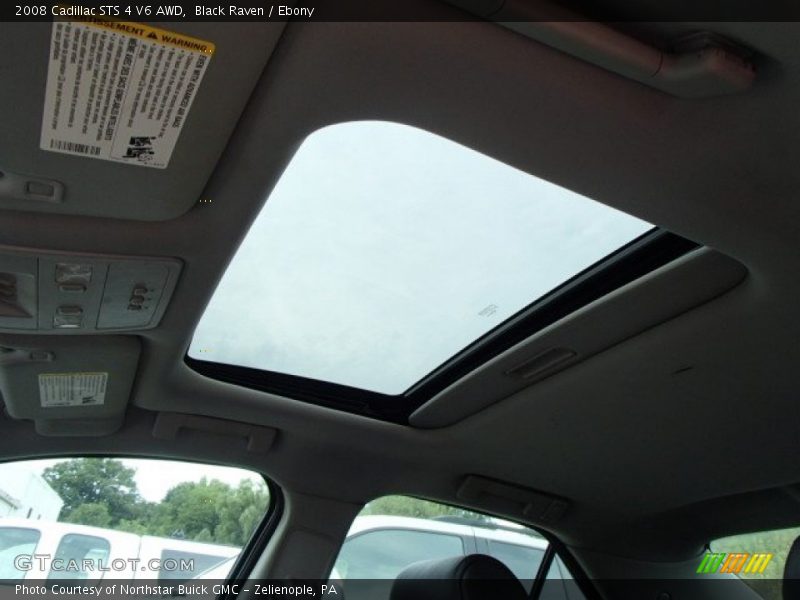 Black Raven / Ebony 2008 Cadillac STS 4 V6 AWD