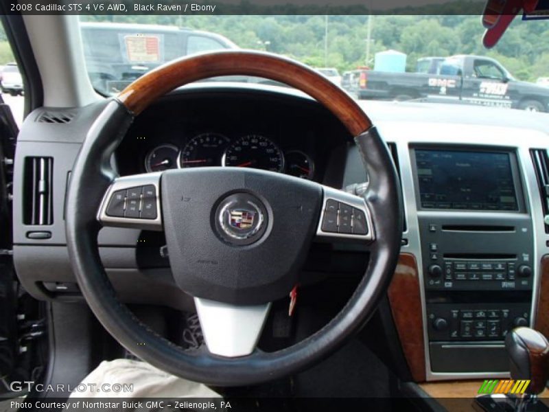 Black Raven / Ebony 2008 Cadillac STS 4 V6 AWD