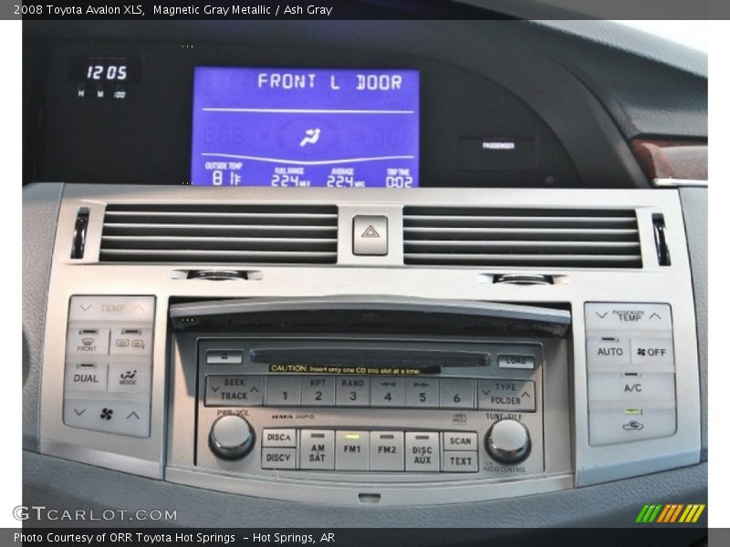 Magnetic Gray Metallic / Ash Gray 2008 Toyota Avalon XLS