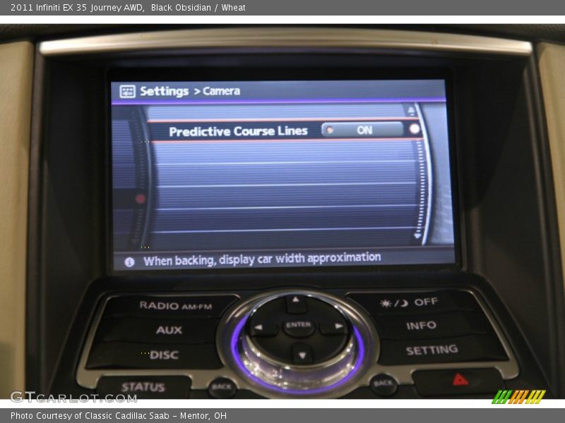 Black Obsidian / Wheat 2011 Infiniti EX 35 Journey AWD