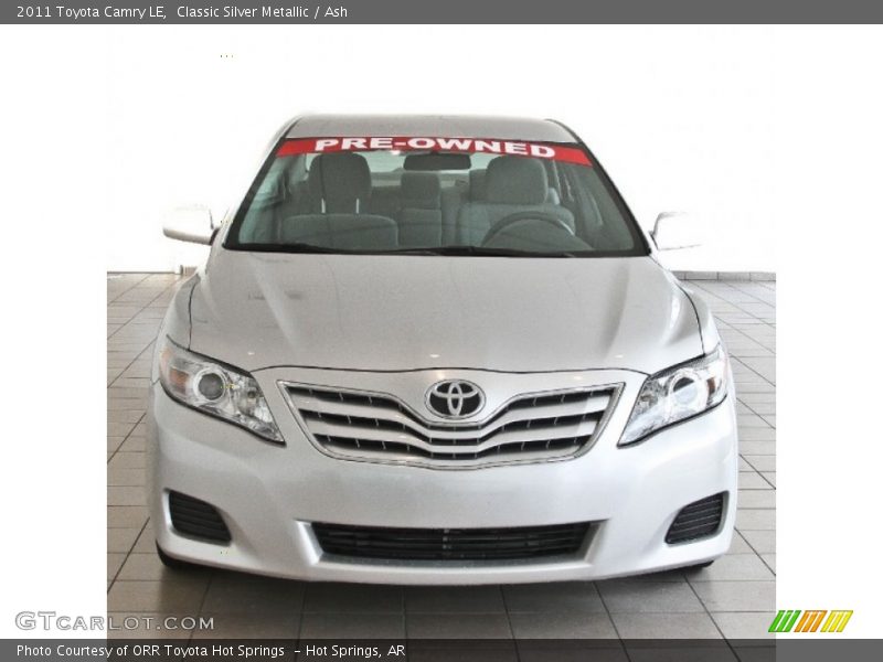 Classic Silver Metallic / Ash 2011 Toyota Camry LE