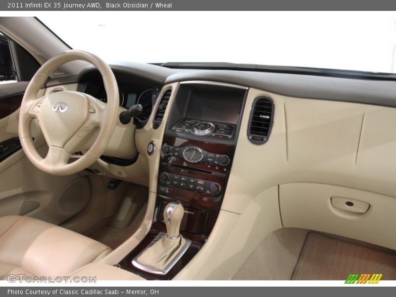 Black Obsidian / Wheat 2011 Infiniti EX 35 Journey AWD