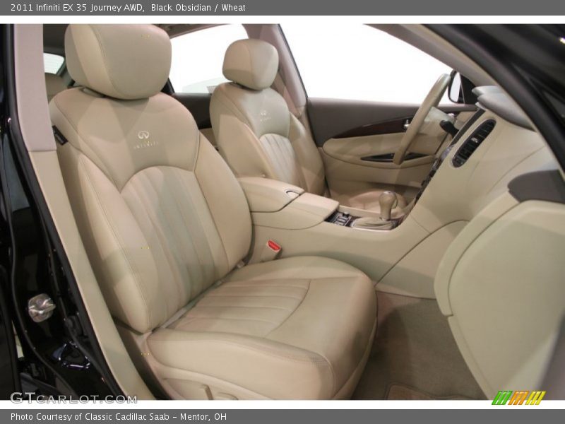 Black Obsidian / Wheat 2011 Infiniti EX 35 Journey AWD