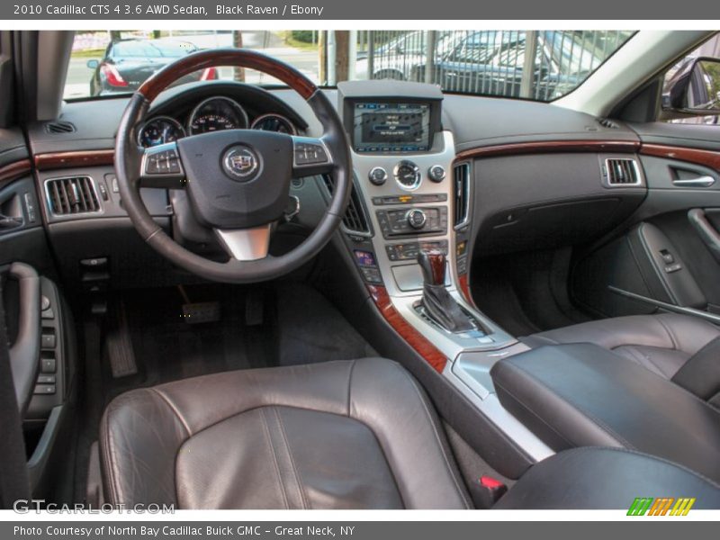 Ebony Interior - 2010 CTS 4 3.6 AWD Sedan 