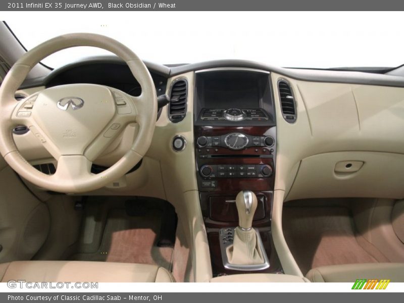 Black Obsidian / Wheat 2011 Infiniti EX 35 Journey AWD