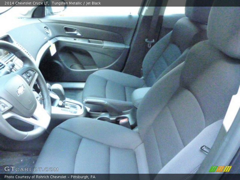 Tungsten Metallic / Jet Black 2014 Chevrolet Cruze LT