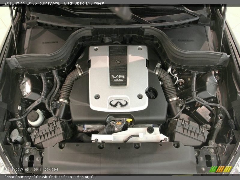 Black Obsidian / Wheat 2011 Infiniti EX 35 Journey AWD