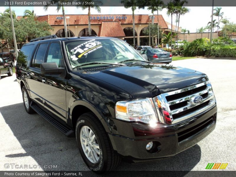 Tuxedo Black / Stone 2013 Ford Expedition EL XLT