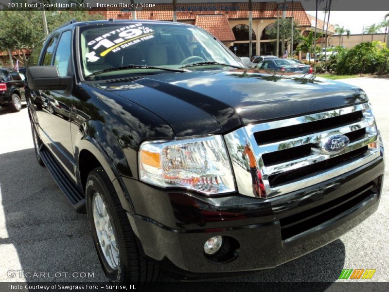 Tuxedo Black / Stone 2013 Ford Expedition EL XLT