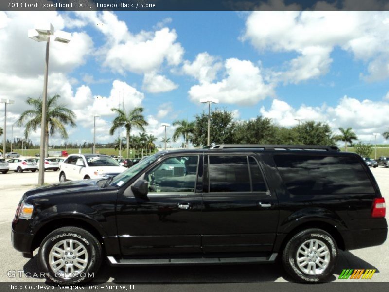 Tuxedo Black / Stone 2013 Ford Expedition EL XLT