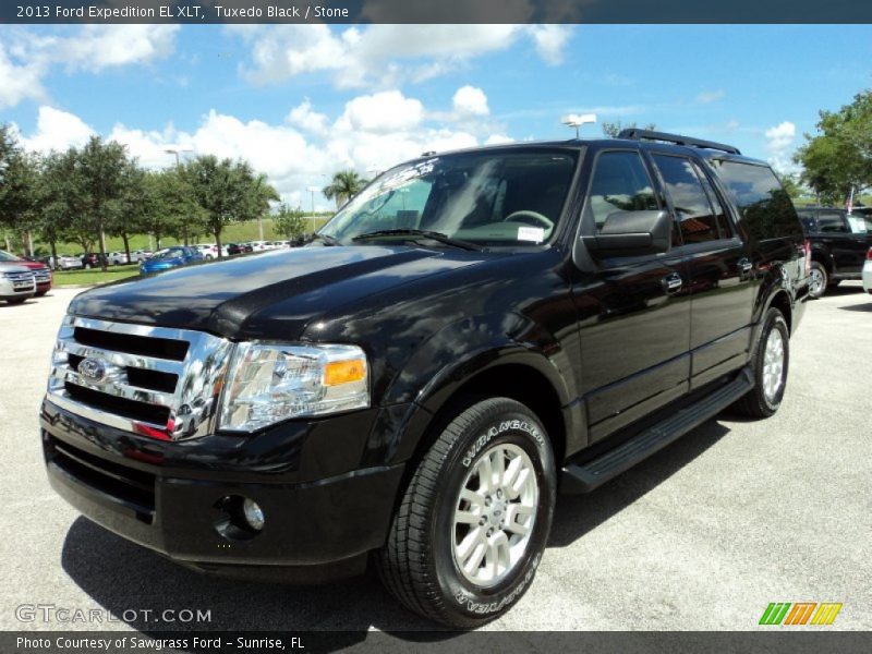 Tuxedo Black / Stone 2013 Ford Expedition EL XLT