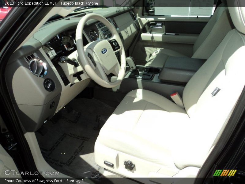 Tuxedo Black / Stone 2013 Ford Expedition EL XLT