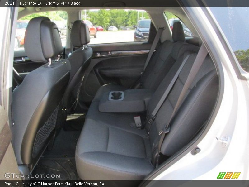 Bright Silver / Black 2011 Kia Sorento LX