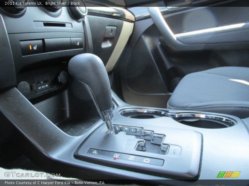 Bright Silver / Black 2011 Kia Sorento LX