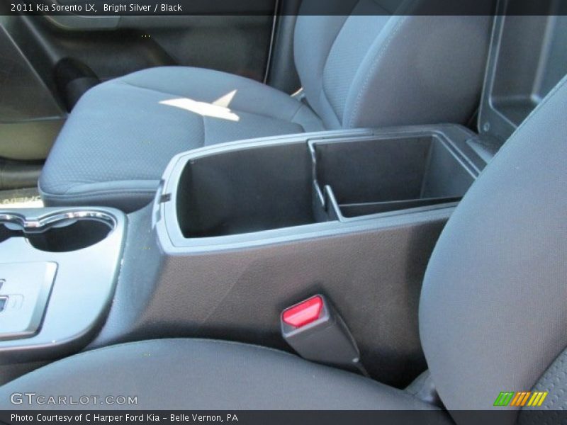 Bright Silver / Black 2011 Kia Sorento LX