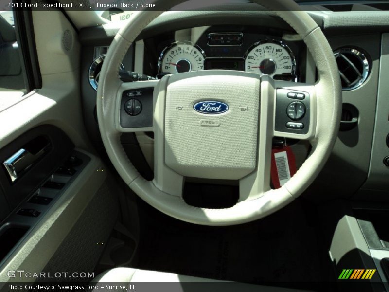 Tuxedo Black / Stone 2013 Ford Expedition EL XLT