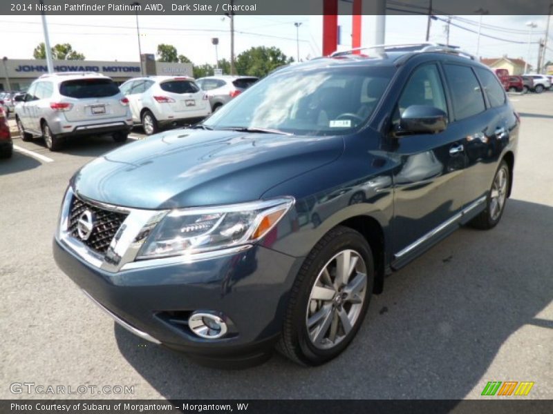 Dark Slate / Charcoal 2014 Nissan Pathfinder Platinum AWD