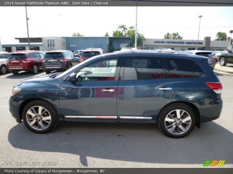 Dark Slate / Charcoal 2014 Nissan Pathfinder Platinum AWD