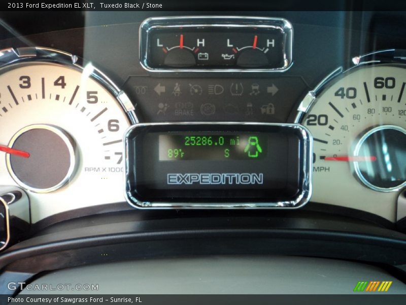Tuxedo Black / Stone 2013 Ford Expedition EL XLT