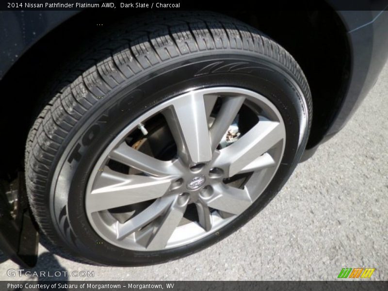 Dark Slate / Charcoal 2014 Nissan Pathfinder Platinum AWD