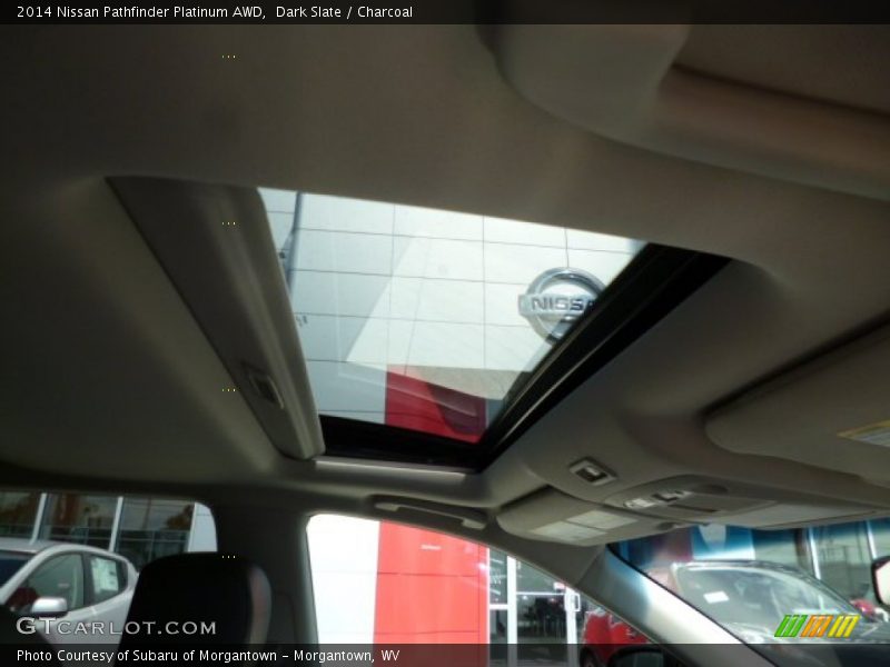 Dark Slate / Charcoal 2014 Nissan Pathfinder Platinum AWD