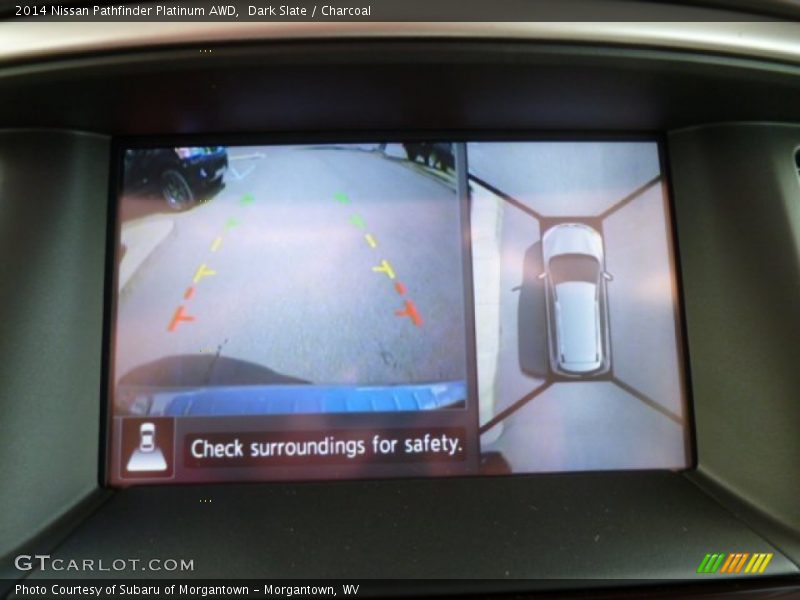 Dark Slate / Charcoal 2014 Nissan Pathfinder Platinum AWD