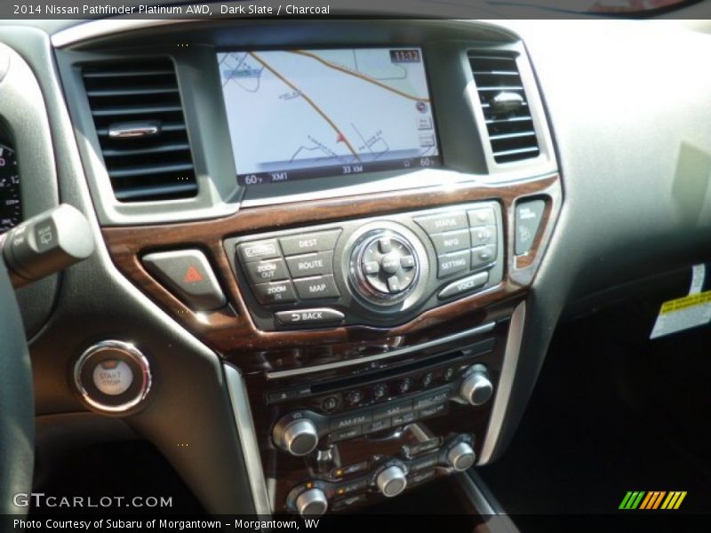 Dark Slate / Charcoal 2014 Nissan Pathfinder Platinum AWD