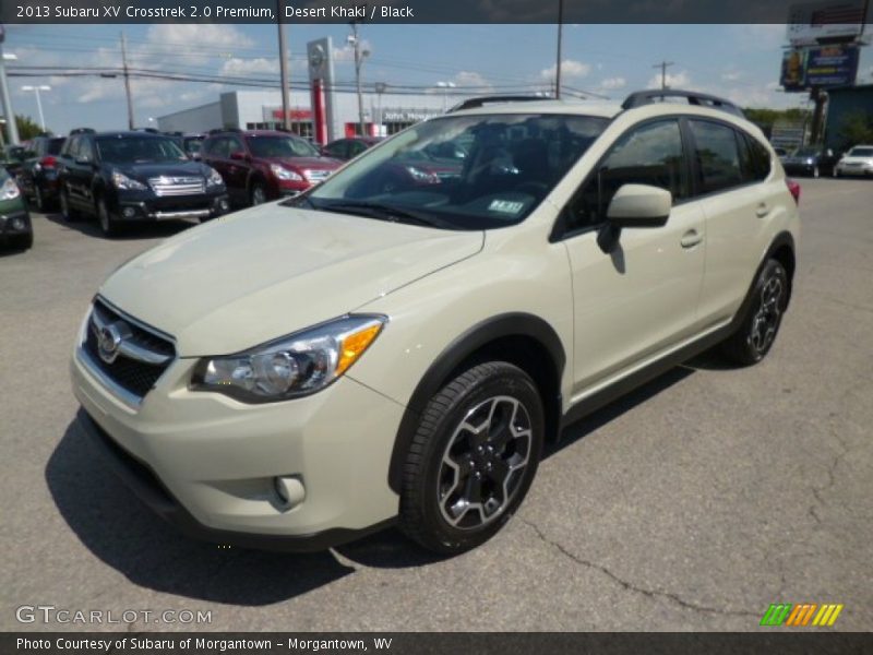 Desert Khaki / Black 2013 Subaru XV Crosstrek 2.0 Premium
