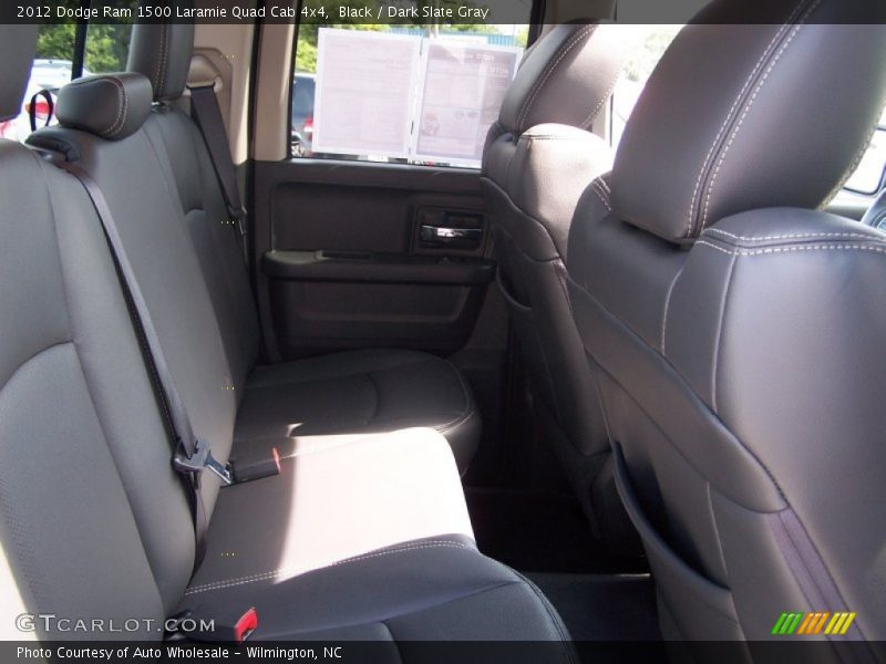 Black / Dark Slate Gray 2012 Dodge Ram 1500 Laramie Quad Cab 4x4