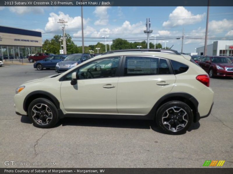 Desert Khaki / Black 2013 Subaru XV Crosstrek 2.0 Premium