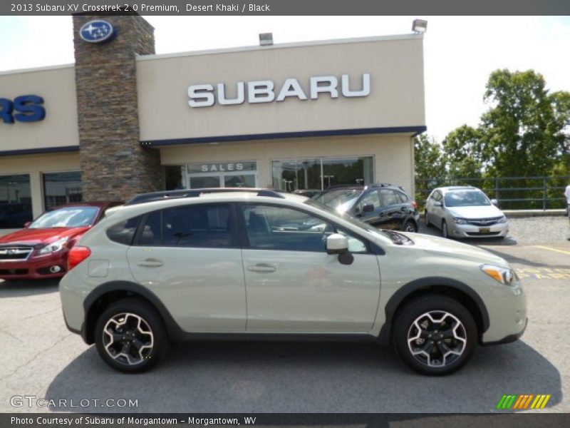 Desert Khaki / Black 2013 Subaru XV Crosstrek 2.0 Premium