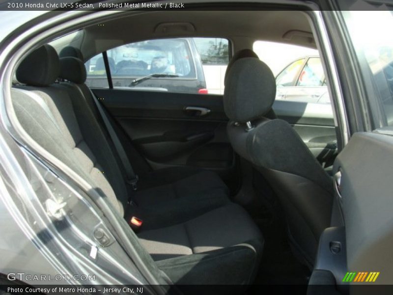 Polished Metal Metallic / Black 2010 Honda Civic LX-S Sedan