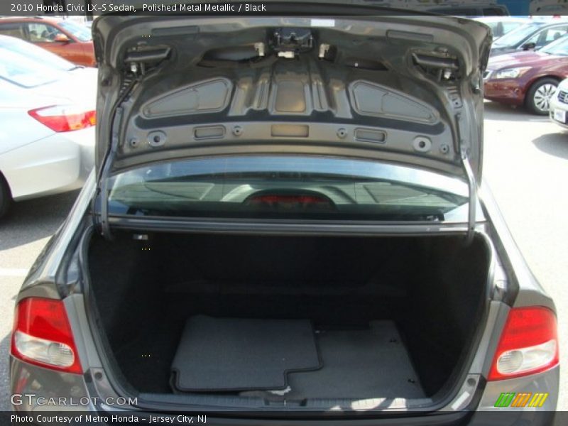 Polished Metal Metallic / Black 2010 Honda Civic LX-S Sedan