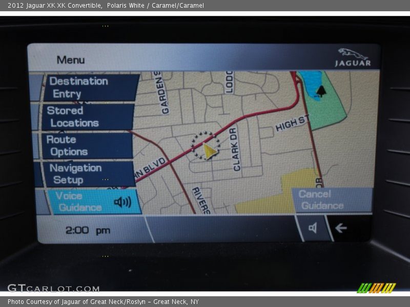 Navigation of 2012 XK XK Convertible