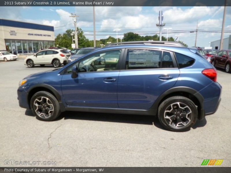 Marine Blue Pearl / Ivory 2013 Subaru XV Crosstrek 2.0 Limited