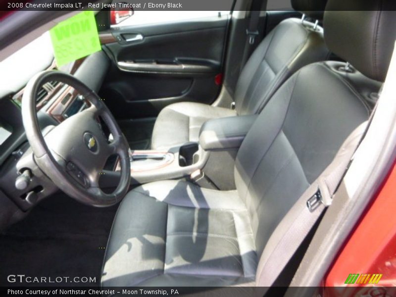 Red Jewel Tintcoat / Ebony Black 2008 Chevrolet Impala LT
