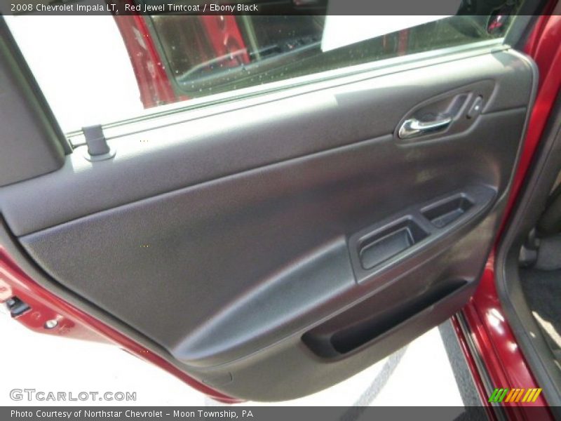 Red Jewel Tintcoat / Ebony Black 2008 Chevrolet Impala LT