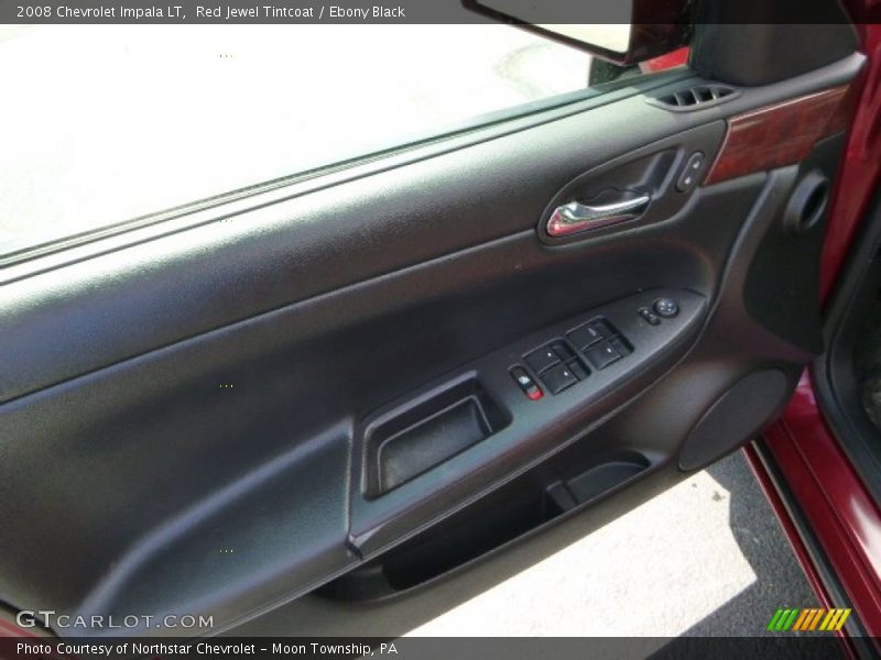 Red Jewel Tintcoat / Ebony Black 2008 Chevrolet Impala LT