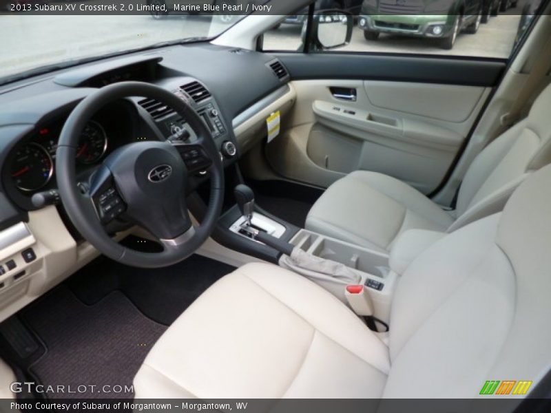 Marine Blue Pearl / Ivory 2013 Subaru XV Crosstrek 2.0 Limited