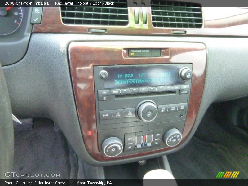 Red Jewel Tintcoat / Ebony Black 2008 Chevrolet Impala LT