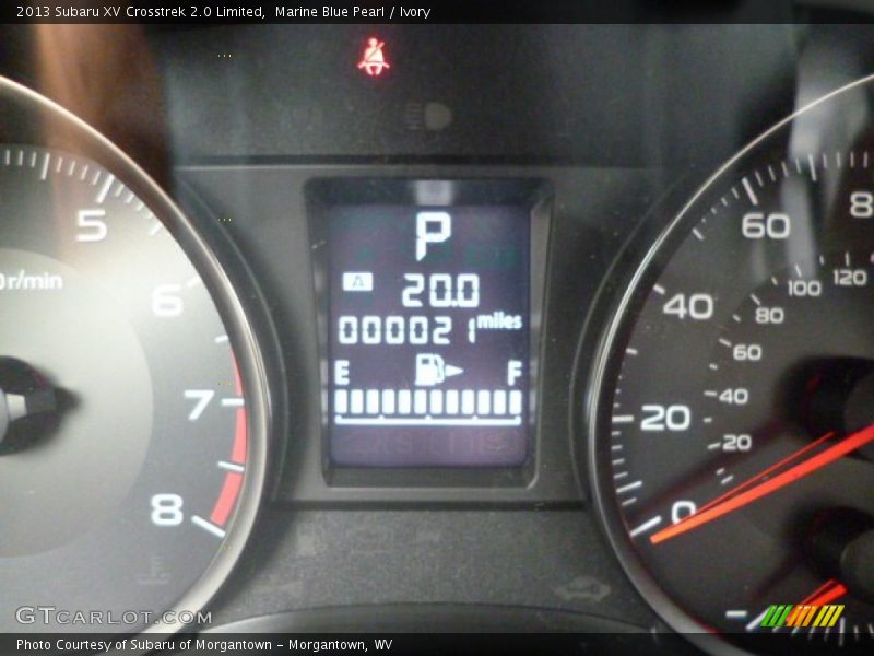 Marine Blue Pearl / Ivory 2013 Subaru XV Crosstrek 2.0 Limited