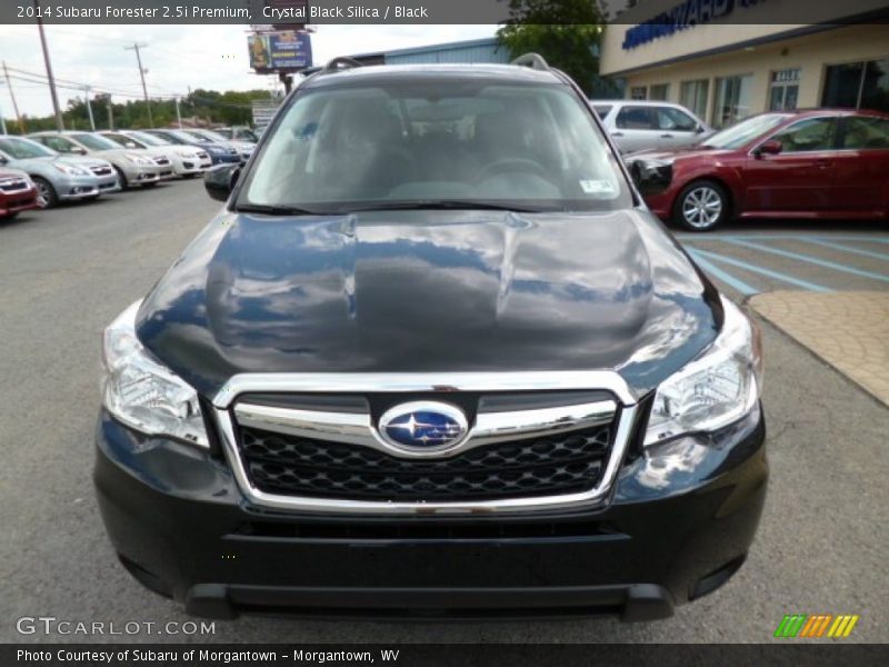 Crystal Black Silica / Black 2014 Subaru Forester 2.5i Premium