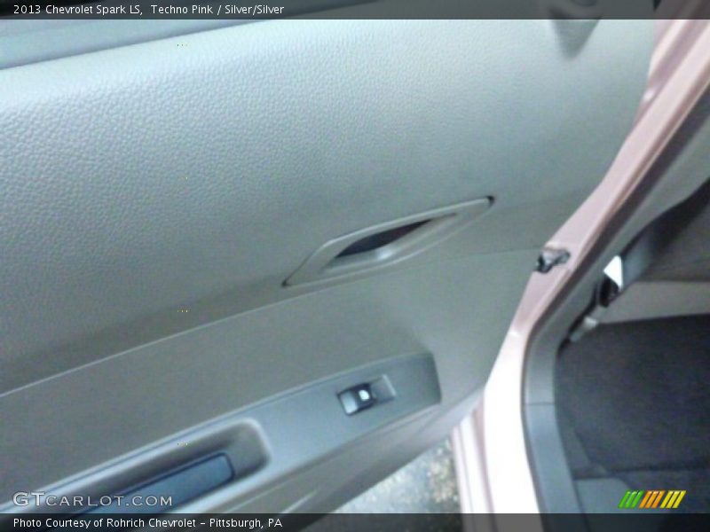 Techno Pink / Silver/Silver 2013 Chevrolet Spark LS